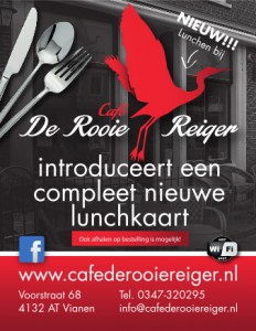 Lunchkaart Rooie Reiger